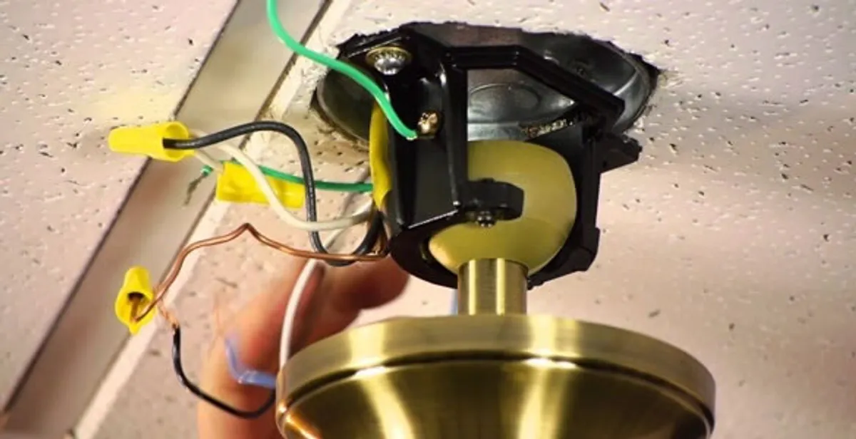 Ceiling fan wiring repair and electrical connection service in Staten Island, NY