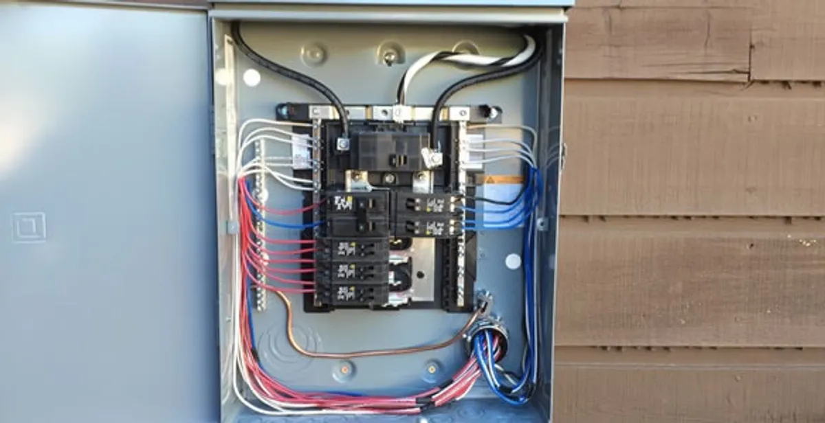 electrical panel upgrade service featuring newly installed electrical panel wired by licensed electricians in Staten Island, NY