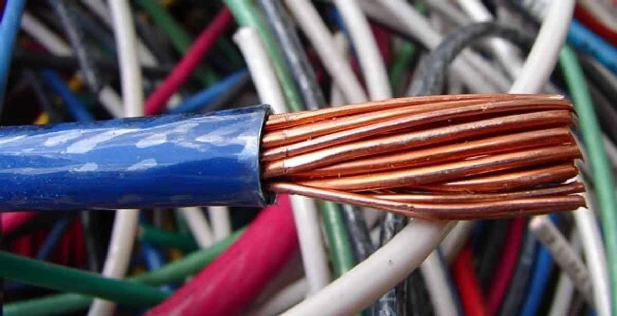 electrical wiring services showing exposed copper conductors and cable preparation in Staten Island, NY