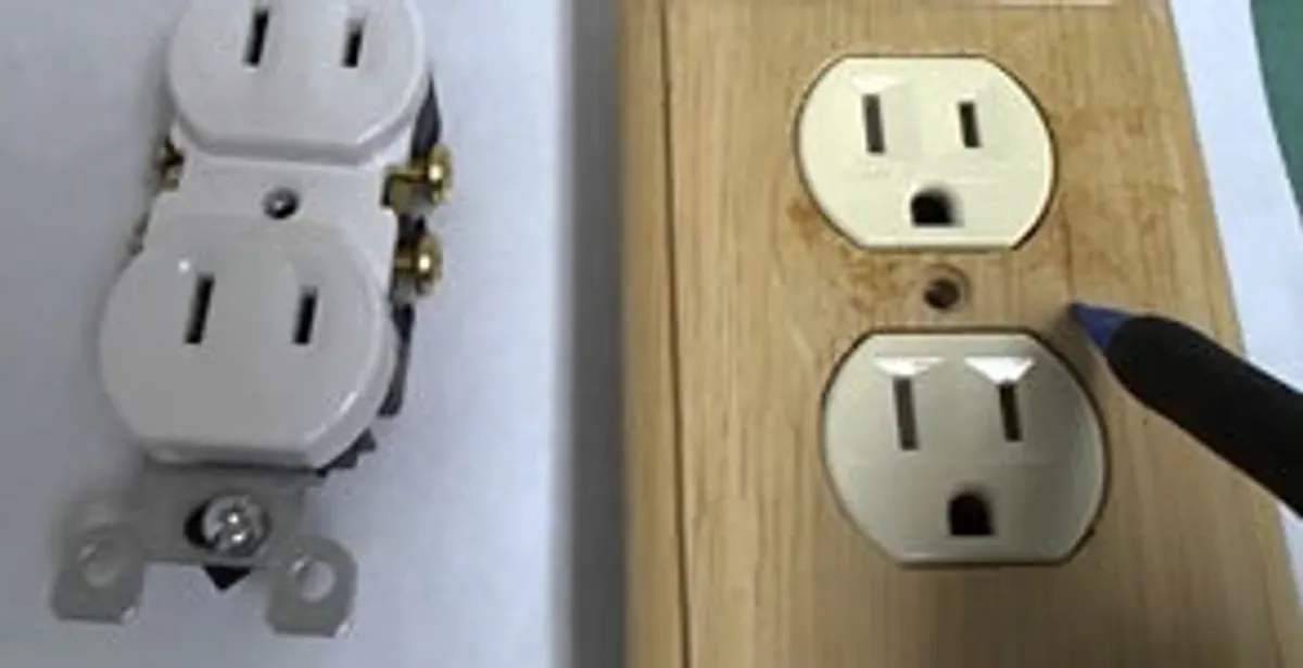 gfc outlets service showing professional installation of ground fault circuit interrupter outlets in Staten Island, NY