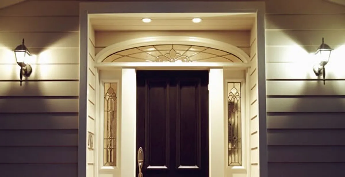 security light installation services with professionally installed entryway lighting in Staten Island, NY