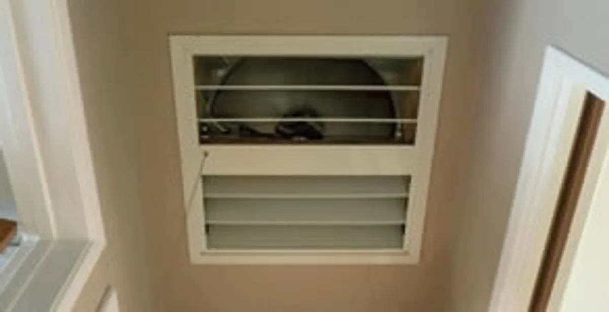 whole house fan installation services with ceiling-mounted ventilation system in Staten Island, NY